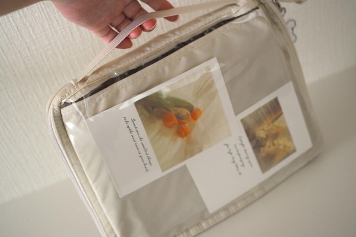 画像2: 手帳と文房具をまとめて収納できる！