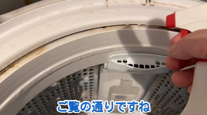 洗濯機入り口のフチに潜む黒カビをスッキリ落とすプロ直伝のお掃除術