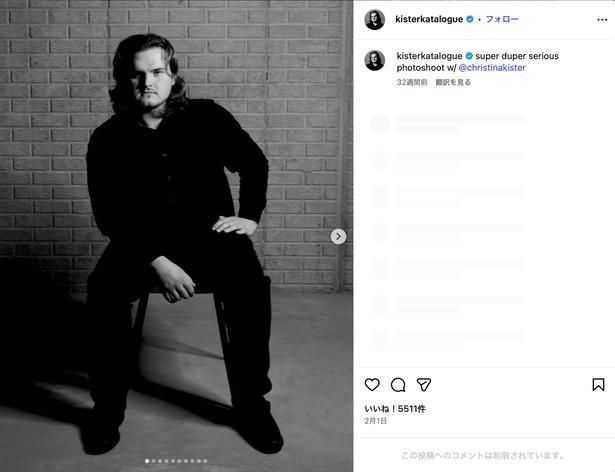 【写真を見る】YouTubeシリーズから長編監督デビューへ！アレックス・キスターは、ケイン・パーソンズに続けるのか 画像はAlex Kister公式Instagram(@kisterkatalogue)のスクリーンショット