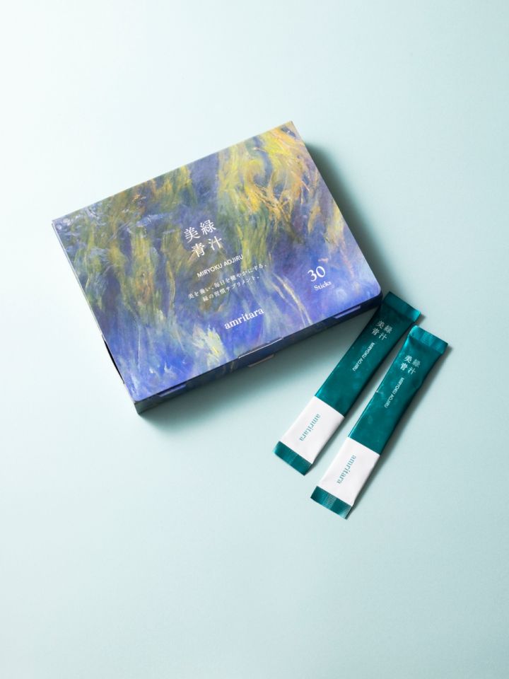 美緑青汁90g（3g×30袋）￥5,940（アムリターラ）