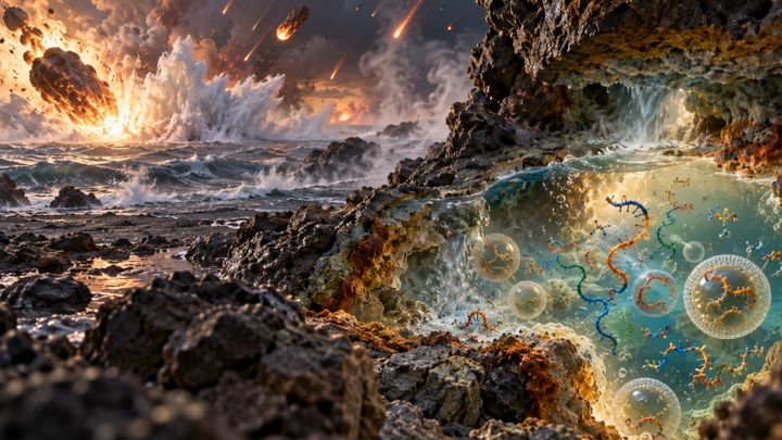 RNAワールドは約43億3000万年前に出現した