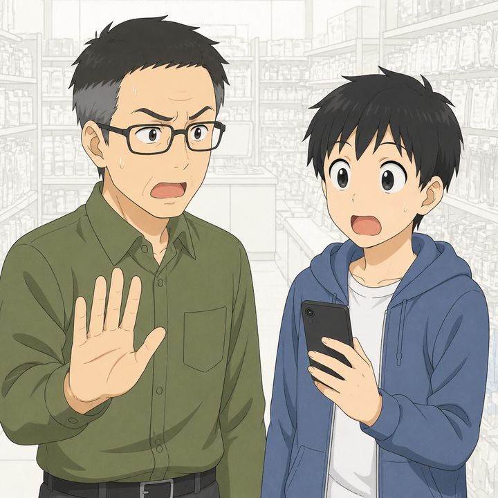 「レジで勝手に撮らないで」客まで映して動画を撮る中学生、注意された少年がスマホを下ろした理由