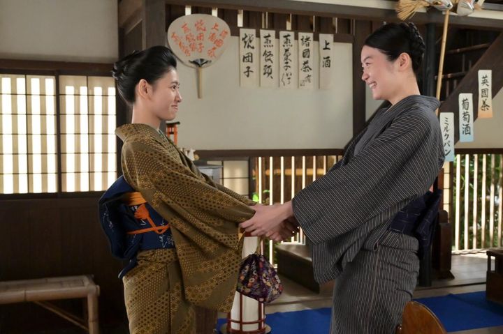 「風、薫る」第128回より（Ｃ）NHK