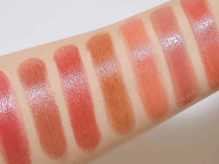 MAYBELLINE NEW YORK メイベリン ニューヨーク 2026新作リップ メイベリン シャインビースト 商品写真 テクスチャー 実際の色