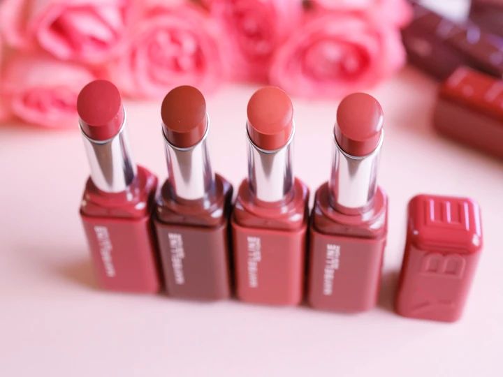 MAYBELLINE NEW YORK メイベリン ニューヨーク 2026新作リップ メイベリン シャインビースト 商品写真 立花ゆうり 厳選４色
