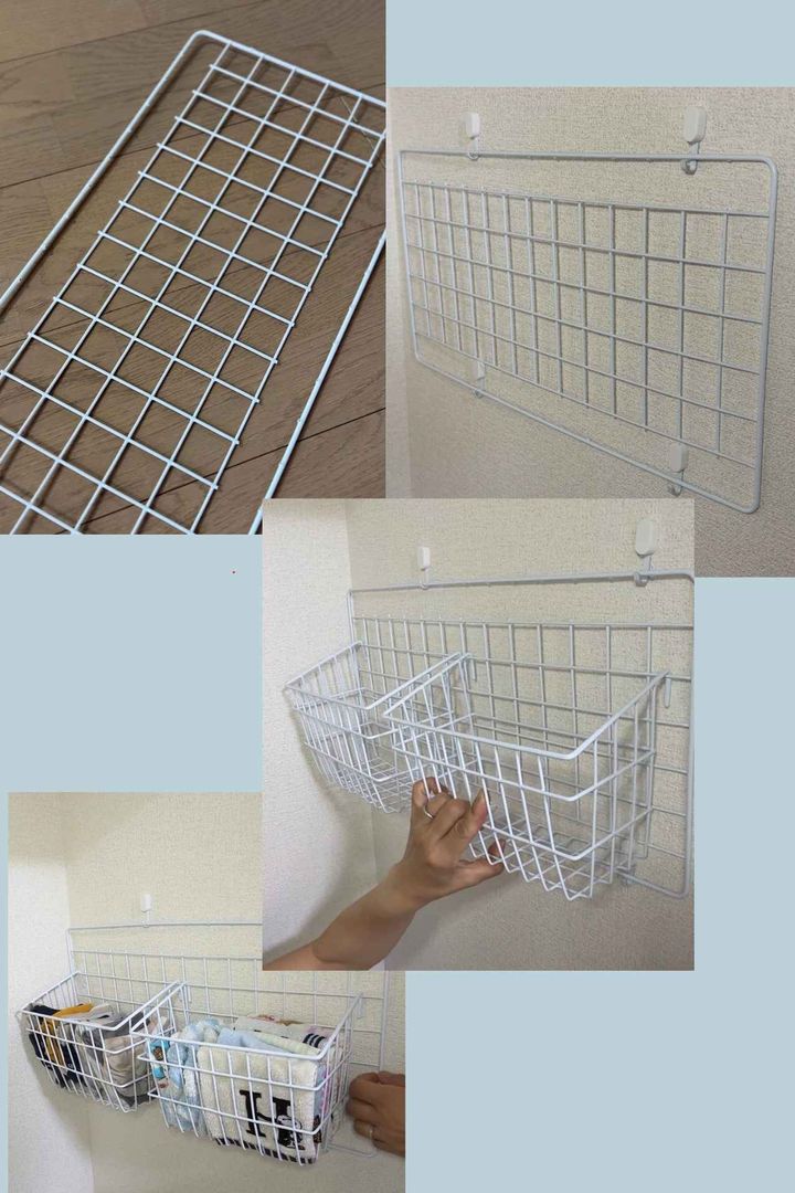 画像: ワイヤーネットがスライド収納に！