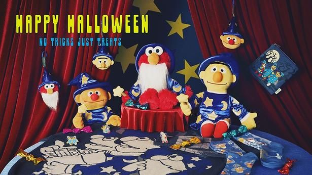 「セサミストリートマーケット」にハロウィングッズ＆カフェメニューが登場