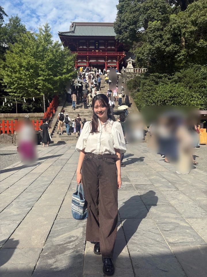 【鎌倉さんぽ】鎌倉で過ごす大人の休日♡鶴岡八幡宮とチョコレートカフェを巡った日。コーディネートも紹介！_3