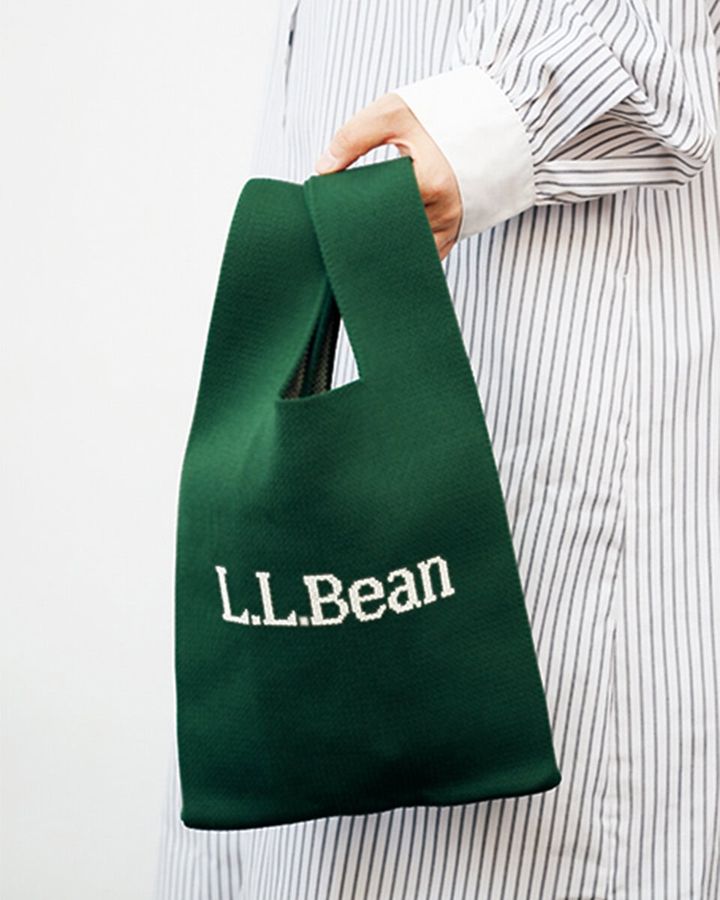 L.L.Bean（エルエルビーン）のニットバッグとポーチ：9/18発売リンネル2026年11月号付録