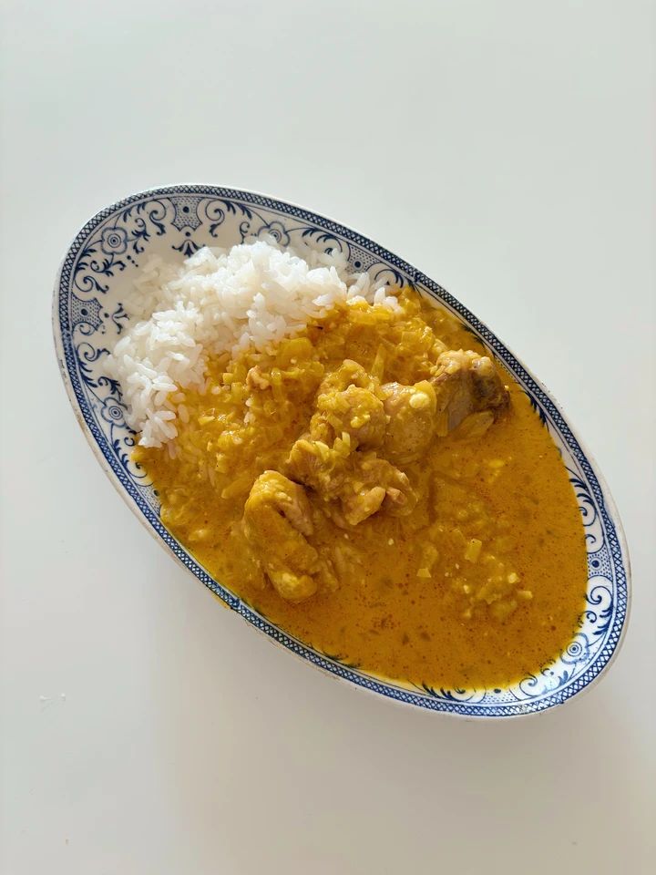 長谷川あかり レシピ 完成！ にんじんクリームチキンカレー 完成写真