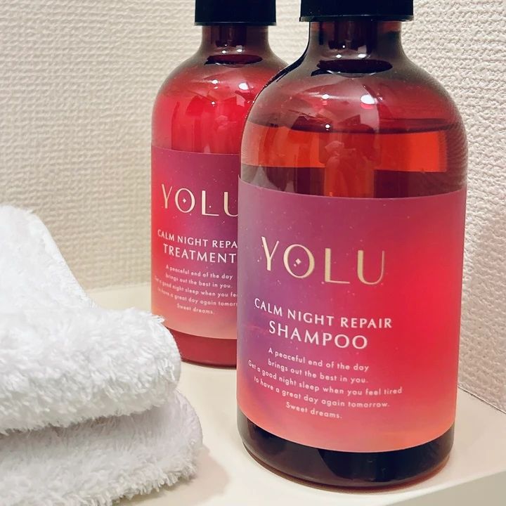 YOLU｜カームナイトリペアシャンプー＆トリートメント「フィグコレクション」