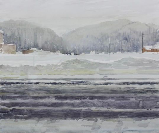 神戸市営地下鉄海岸線10駅に、「けしき」をテーマに10名のアーティストが作品展示