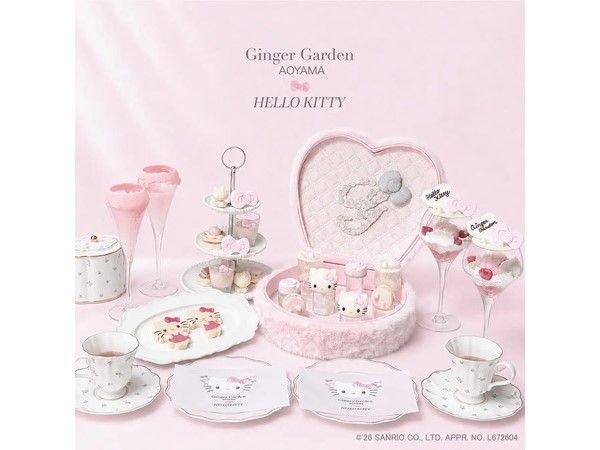 東京都港区】ハローキティ×大人可愛い世界観！「Hello Kitty Pink Fur