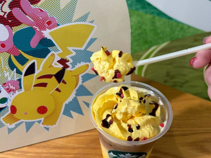 ピカチュウ ハニークリーム ラテ
