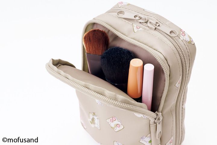 【リンネル初コラボ！モフサンドの次号付録を速報】パンにゃんにメロメロな「自立2層ポーチ」はガバッと開いて優秀◎：9/18発売リンネル2026年11月号増刊付録