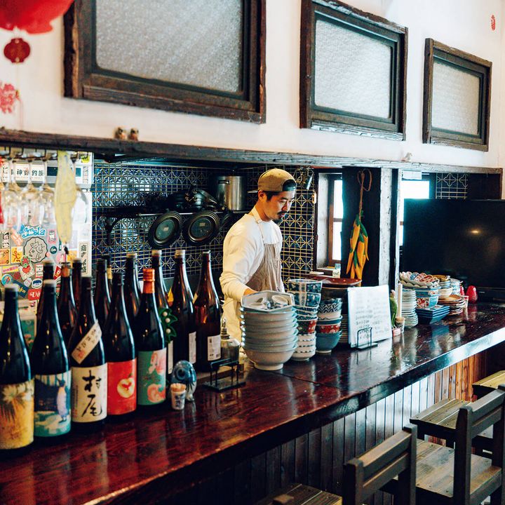 鹿児島〈ハナキの離れ〉店内