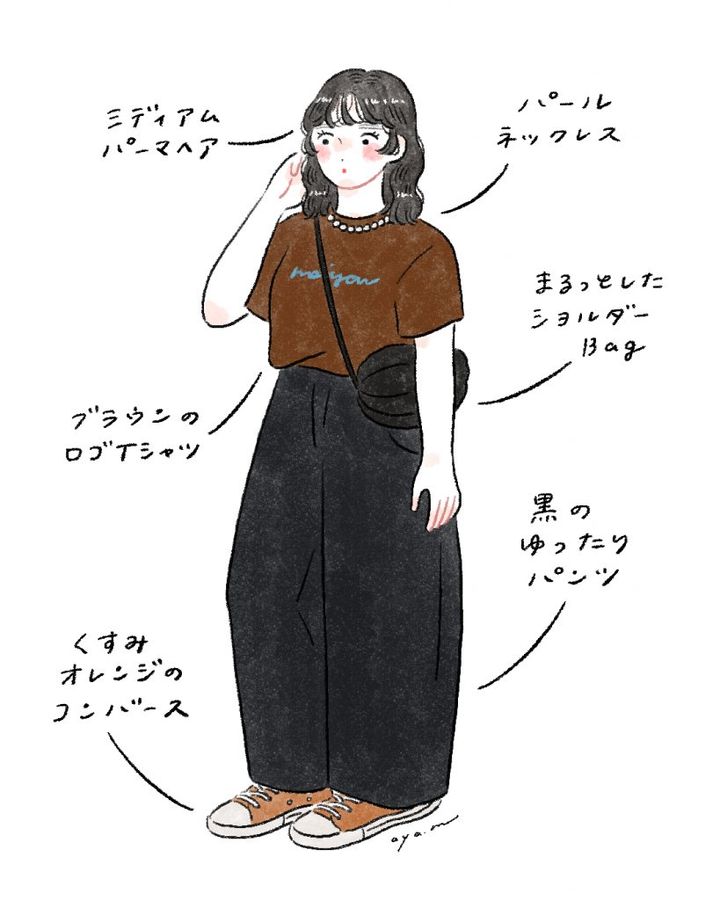 パールネックレスにご注目【FUDGENA：aya.mの街で見かけたおしゃれさん vol.41】