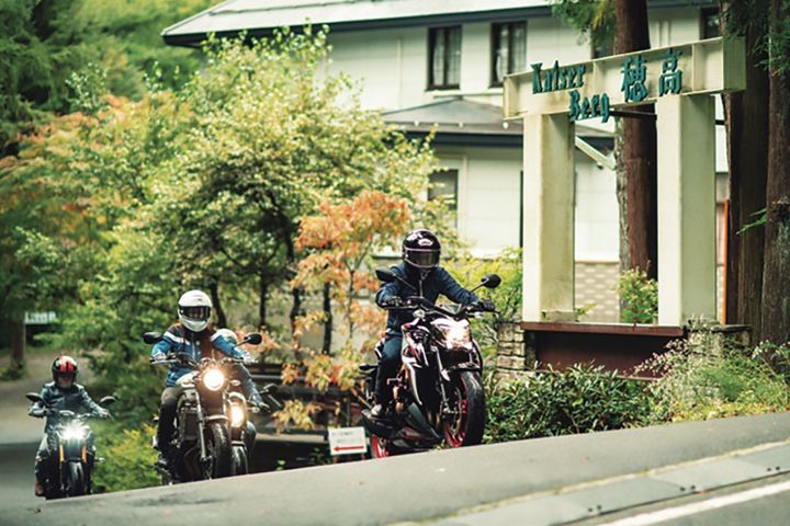 【レッドバロン会員専用】屋内二輪ガレージ＆中房温泉露天！長野「カイザーベルク穂高」