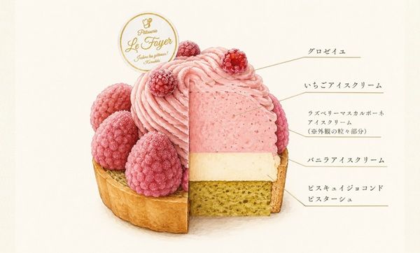 【岡山県倉敷市】創業34年の洋菓子店がアイスで仕立てる「アイスケーキ」10月に販売開始