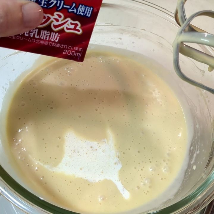 材料全て使い切り！ボウルひとつで、混ぜるだけのチーズケーキ！