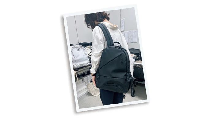 リュック￥28600／サムソナイト・ジャパン（サムソナイト・レッド）