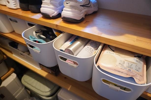 使う場所にしまう、カテゴリー分けをしたBOXに入れておけばいい （C）yui