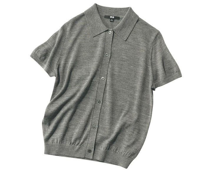 ポロニット￥2990／ユニクロ