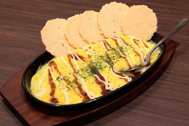 名古屋コーチン玉子の鉄板玉せん(1408円)