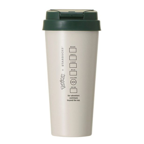 「Pokemon + STARBUCKS ステンレス TOGO ボトル 473ミリリットル コーヒーコネクション」(6600円) (C)Pokemon. (C)Nintendo／Creatures Inc.／GAME FREAK inc.