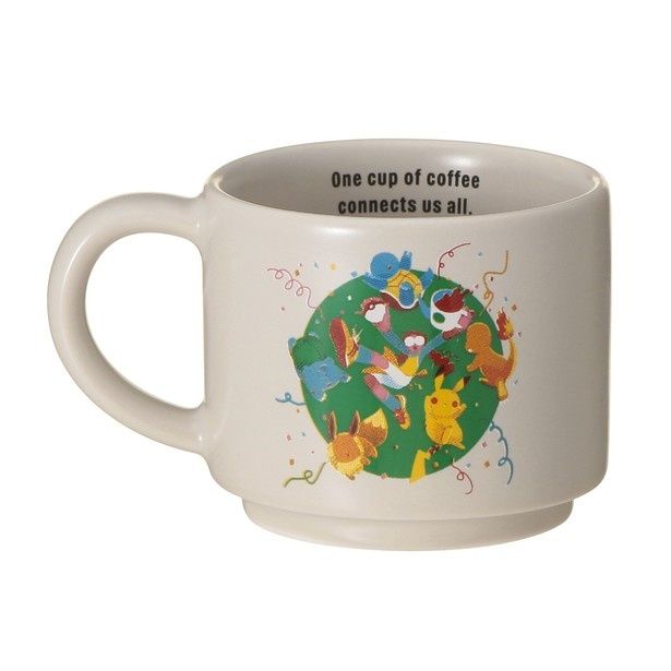 「Pokemon + STARBUCKS 2WAYスタッキングデミマグ 89ミリリットル コーヒーコネクション」(2200円) (C)Pokemon. (C)Nintendo／Creatures Inc.／GAME FREAK inc.