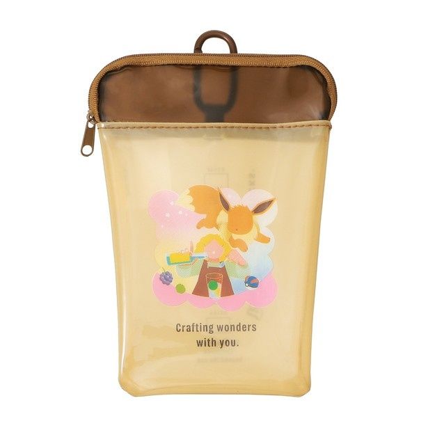 「Pokemon + STARBUCKS カップシェイプ PVCポーチ イーブイ」(2200円) (C)Pokemon. (C)Nintendo／Creatures Inc.／GAME FREAK inc.