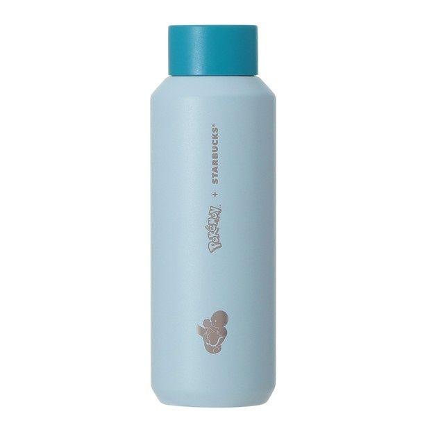 「Pokemon + STARBUCKS ステンレスボトル 473ミリリットル ゼニガメ」(6600円) (C)Pokemon. (C)Nintendo／Creatures Inc.／GAME FREAK inc.