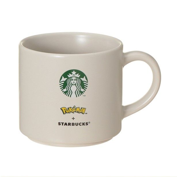 「Pokemon + STARBUCKS 2WAYスタッキングマグ 355ミリリットル コーヒーコネクション」 (C)Pokemon. (C)Nintendo／Creatures Inc.／GAME FREAK inc.