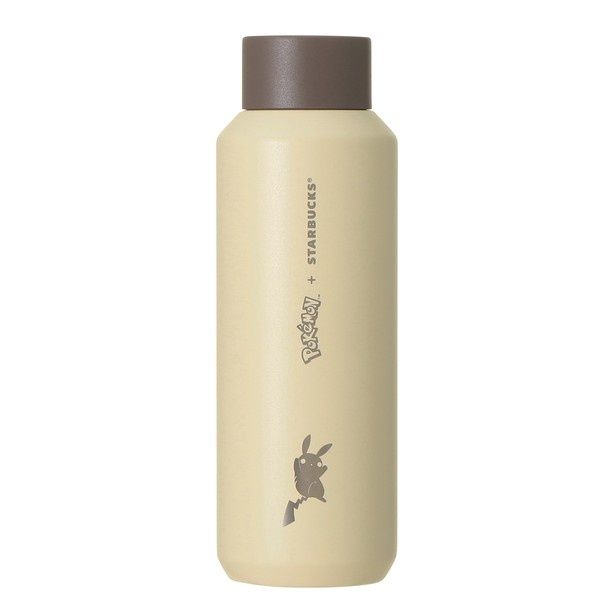 「Pokemon + STARBUCKS ステンレスボトル 473ミリリットル ピカチュウ」(6600円) (C)Pokemon. (C)Nintendo／Creatures Inc.／GAME FREAK inc.