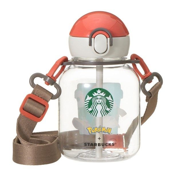 「Pokemon + STARBUCKS ストラップ付ストロータンブラー コーヒーアドベンチャー 458ミリリットル」(4800円) (C)Pokemon. (C)Nintendo／Creatures Inc.／GAME FREAK inc.
