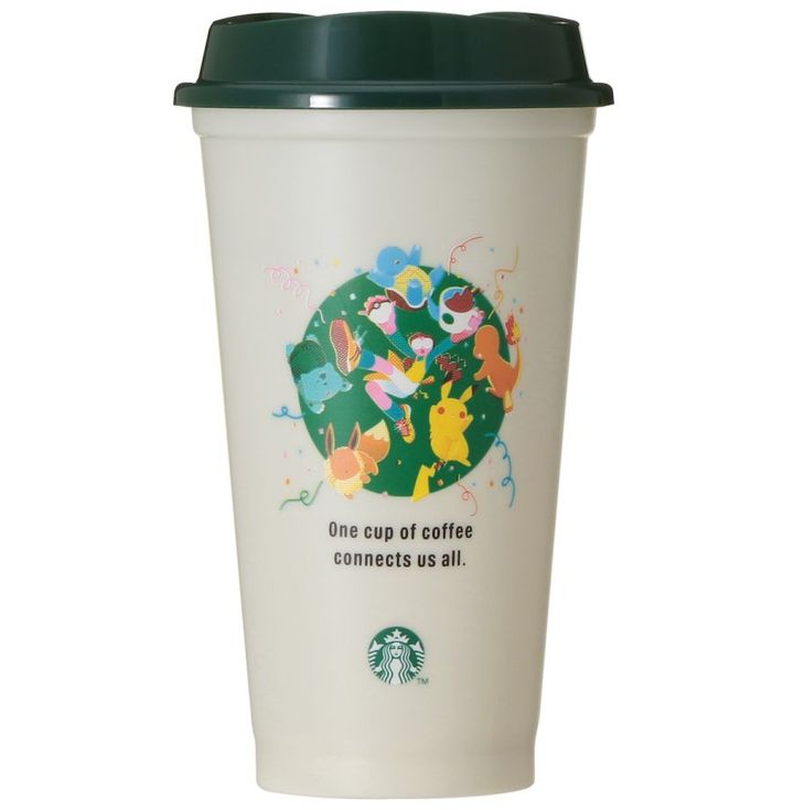「Pokémon + STARBUCKS リユーザブルカップ コーヒーコネクション」473ml 1300円