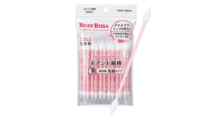 ポイント綿棒 50本入 ￥198／ロージーローザ