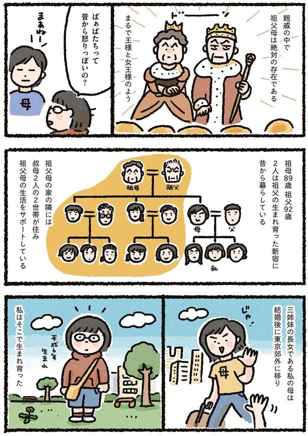 ばぁばたちって昔から怒りっぽいの？ （C）なかざわ とも／KADOKAWA