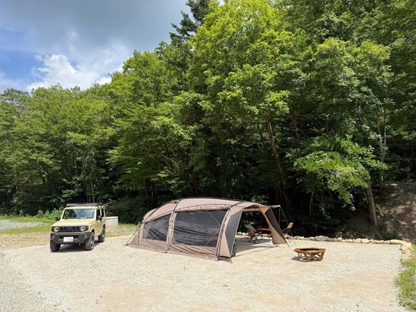 【福島県川内村】林間キャンプ場「Seserabi camp forest」OPEN！理想の土地探しに要した日数は約800日