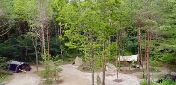 【福島県川内村】林間キャンプ場「Seserabi camp forest」OPEN！理想の土地探しに要した日数は約800日