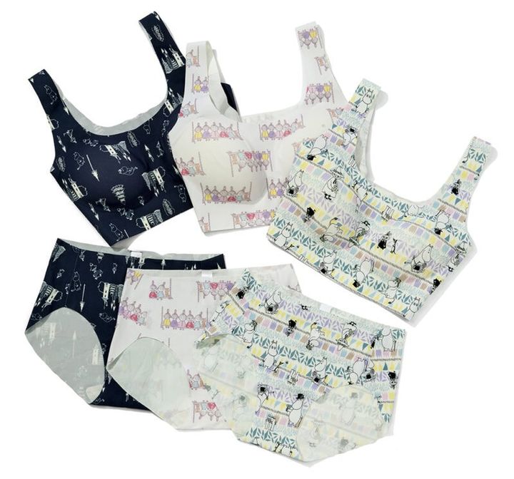 ハーフトップ各￥5,500〜、ヒップスター各￥2,420／スロギー（トリンプ）