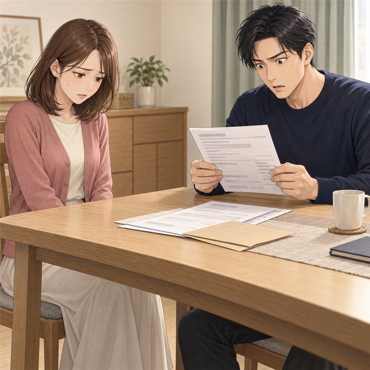 「残高、ほとんどないんだけど」給料とボーナスを妻に預けた夫、明細を見ながら妻に確かめた一言