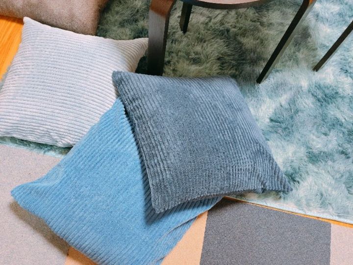 アップサイクル！畳んで詰め込んで、丸ごと洗えるクッションが爆誕しちゃいました！