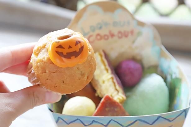 ハロウィンらしいルックスのマフィン