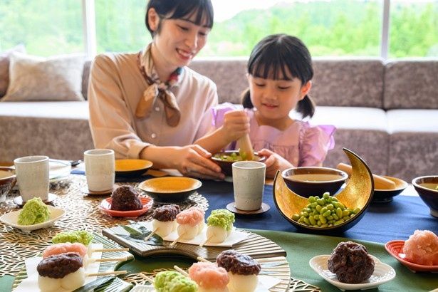親子で挑むずんだ作り