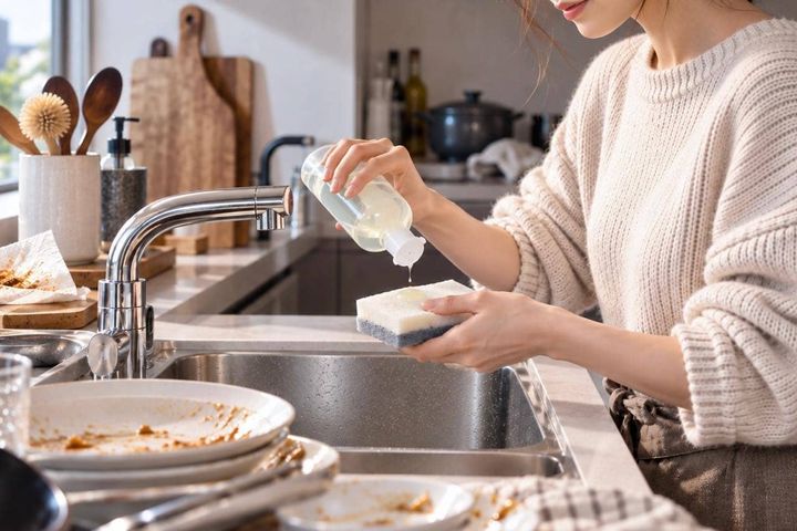 食器用洗剤、たくさん使うほど汚れは落ちる？意外と知らない“適量”の基本