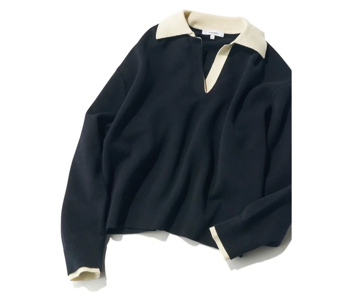 ポロニット￥4490／アダストリア（グローバルワーク）
