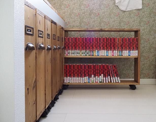 キャスター付きの本棚をDIY (C)asasa