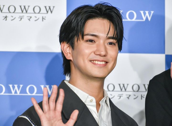 『連続ドラマW MR ‐医薬情報担当者‐』完成報告会に出席した正門良規（Aぇ！ group） クランクイン！ width=