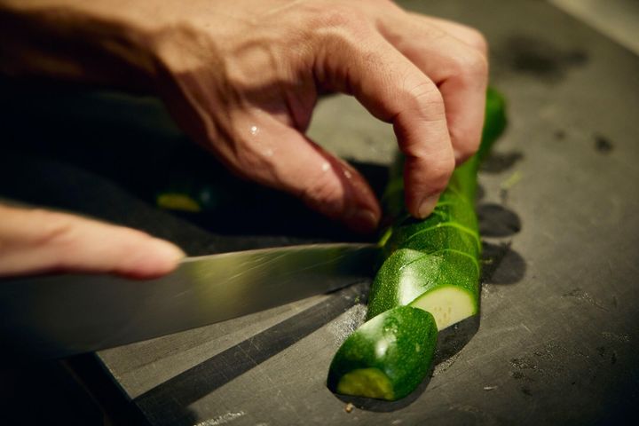 野菜の下ごしらえ